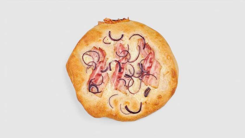 4. Pizza Brot Klobáska