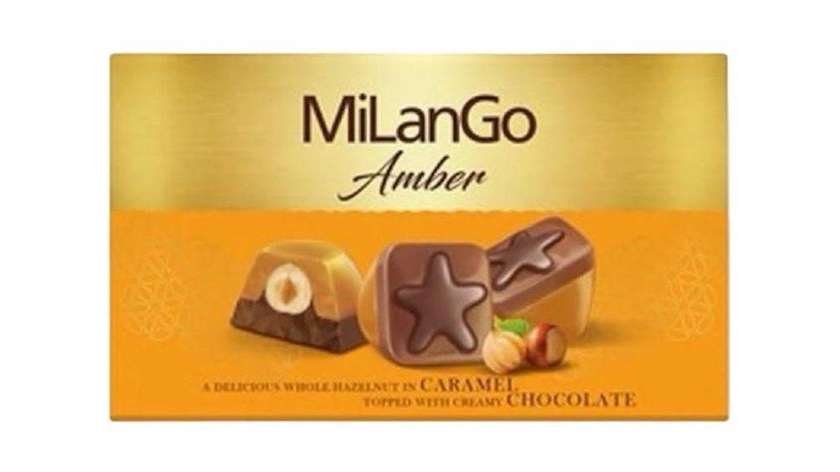MilanGo Amber Toffee & Hazelnut 125gr