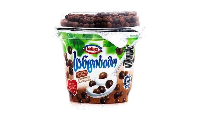 Santissimo Yogurt with Chocolate Balls 160g