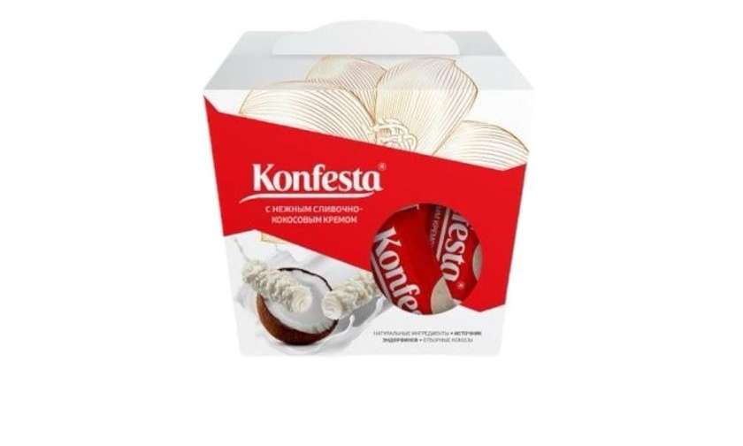 Konfesta Coconut Filled Candy 150g