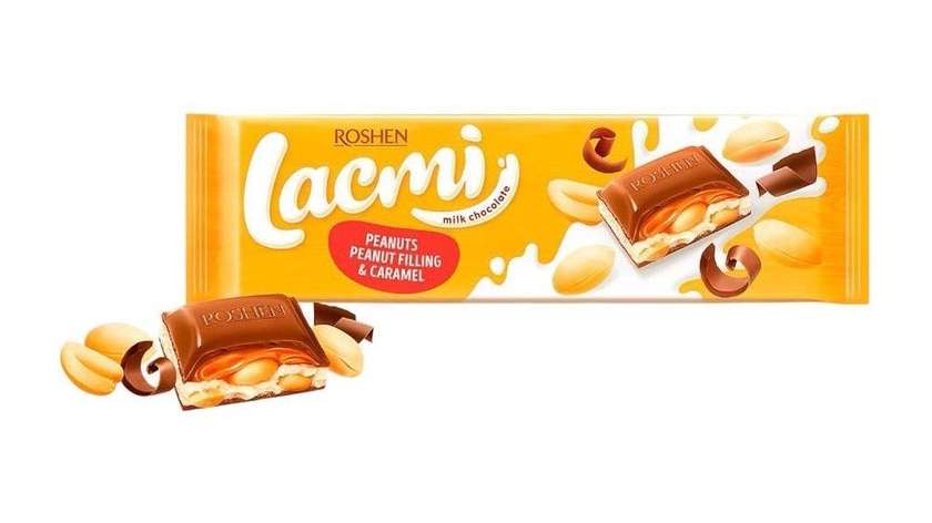 Lacmi Peanuts with Peanut Filling & Caramel 265gr