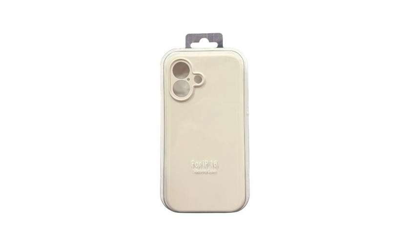 Alcantara Case for iPhone 16, White