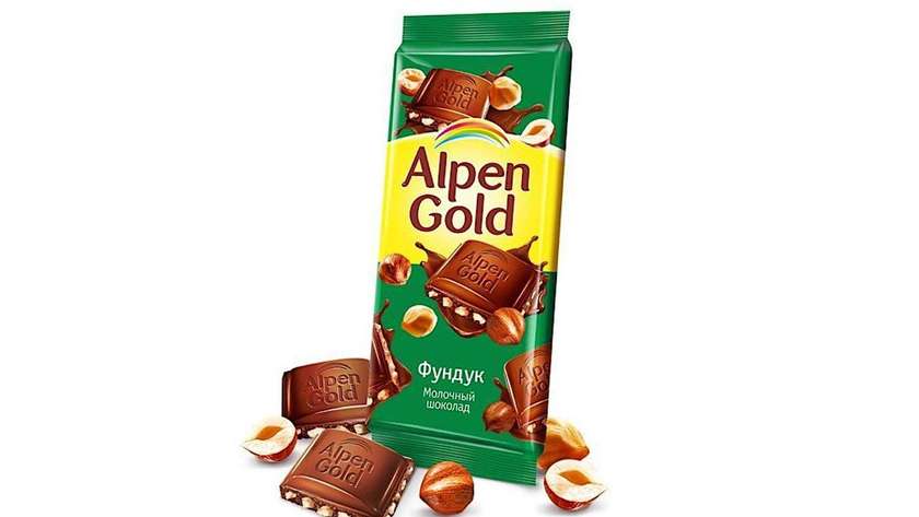 Alpen Gold Chocolate with Hazelnuts 85g