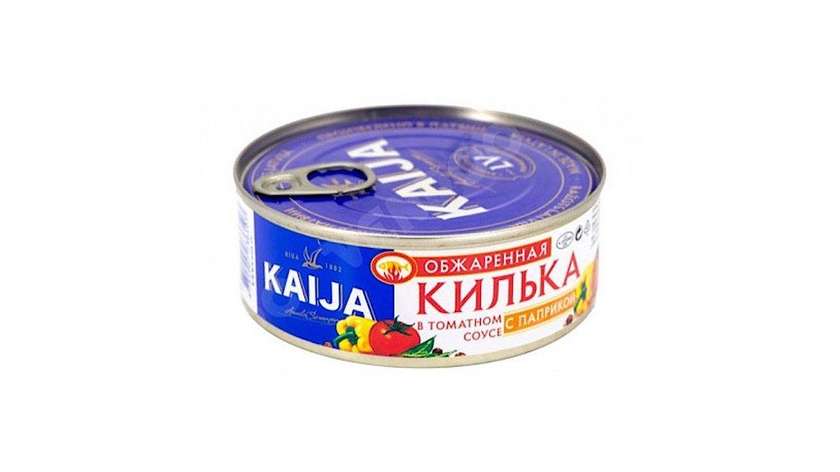 Kaija Smoked Sprats in Tomato Sauce with Pepper 240g