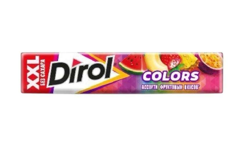 Dirol XXL Colors Mix Chewing Gum 19g