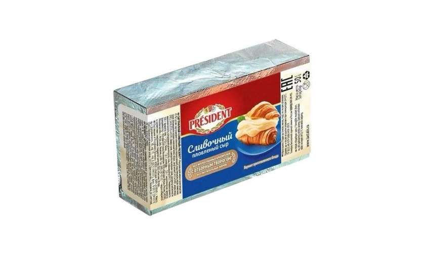 President Cream Melted Cheese 50g