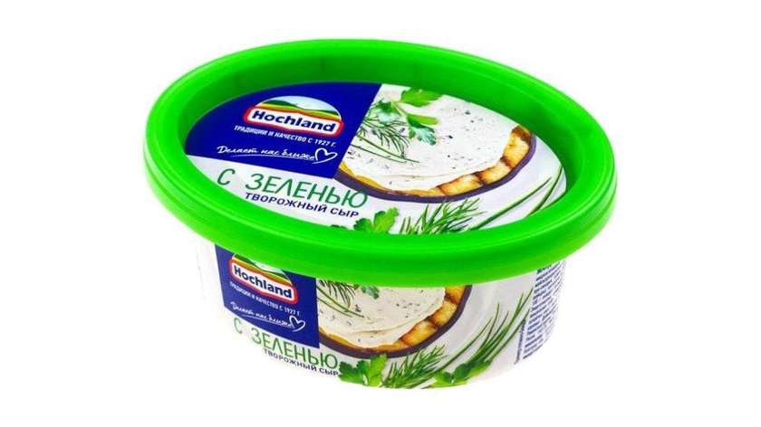Hochland Curd Cheese with Herbs 140g