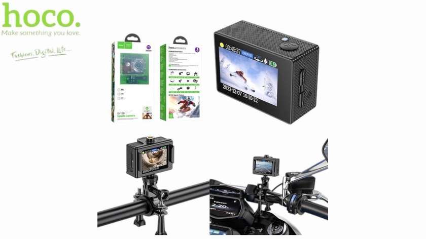 HOCO DV100 2.0inch IPS Screen Sports Camera