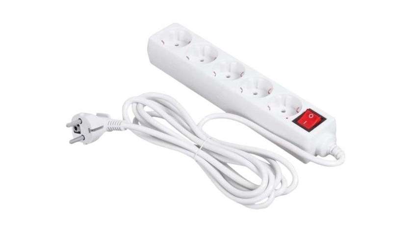 Linus Extension Cord 5-Way 5m