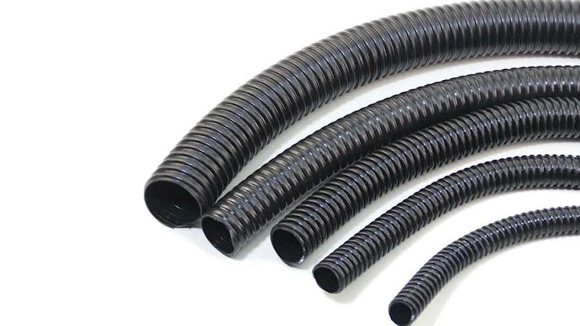 Black Corrugated Pipe 16mm 1 Meter