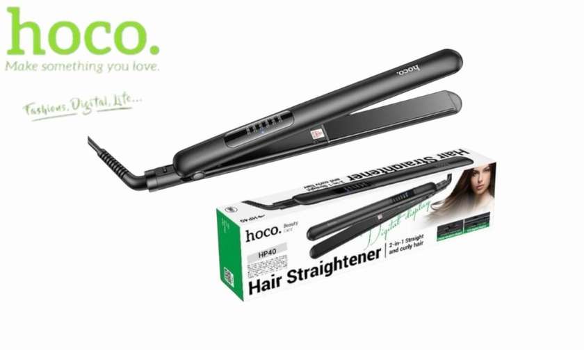 Hoco HP40 Hair Straightener Black
