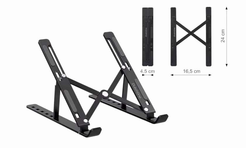 Universal Adjustable Laptop Stand - Black