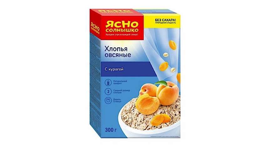 Oatmeal with apricot 300g