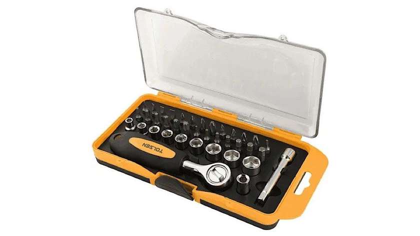 TOLSEN TOL42-20035 Wrench and Spare Parts Set - 38 Pieces