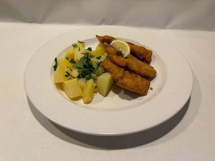 1) Smažené kuřecí řízečky