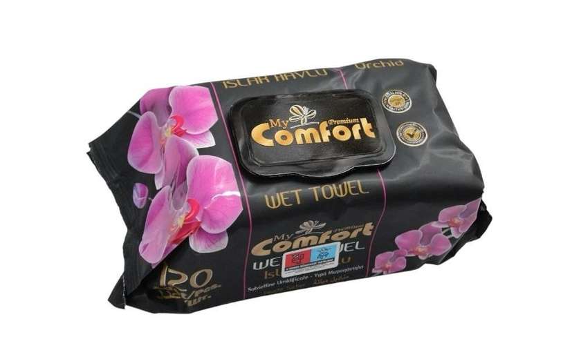 Comfort Wet Wipes 120 pcs Orchid Lilac