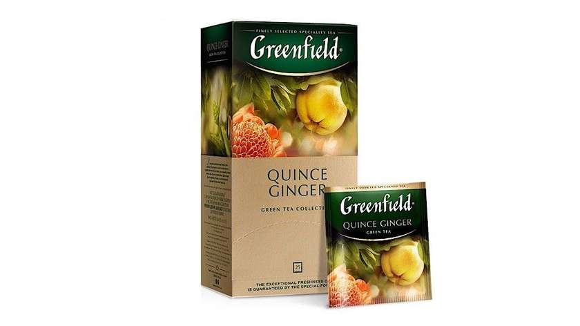 Greenfield Quince Ginger Tea 25 bags