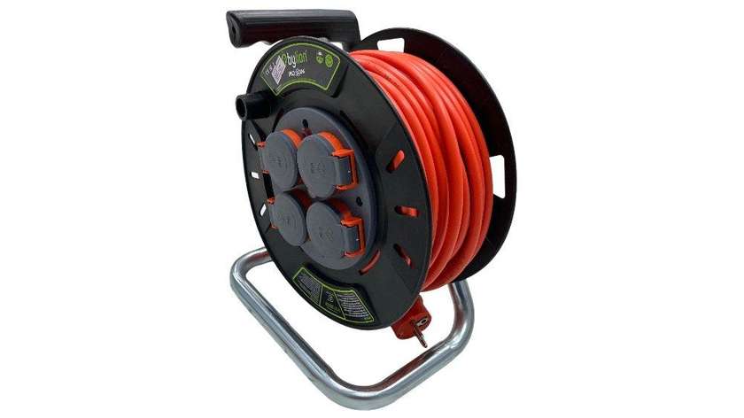 Extension Cord with Professional Drum 25m 3x1.5mm IP44