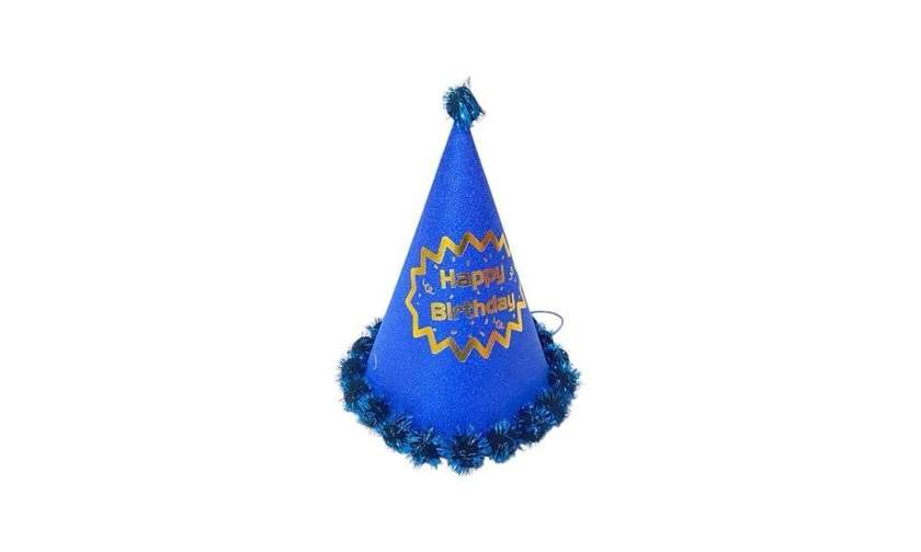 Blue Birthday Hat