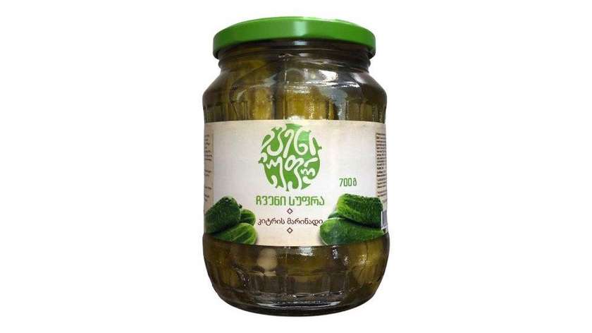 Our Table Pickled Cucumbers 700g