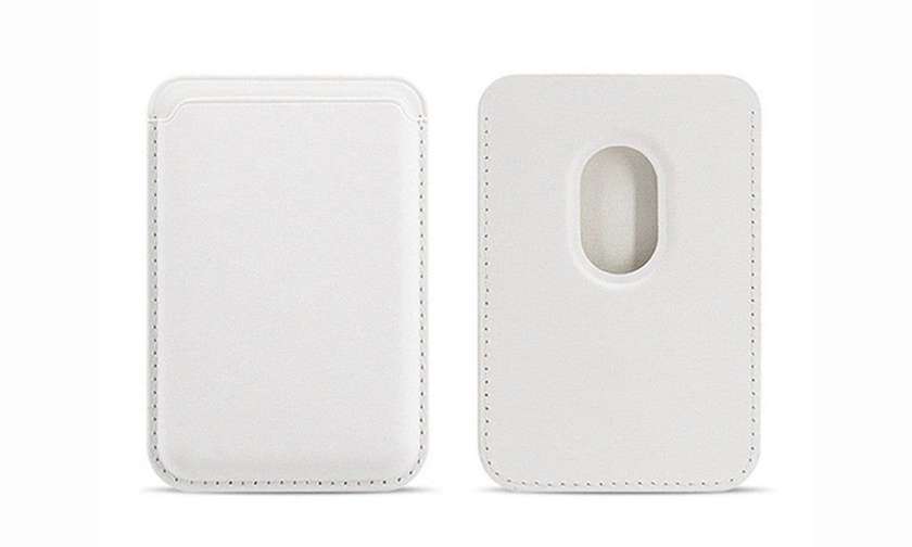 iPhone Leather Wallet (MagSafe) White