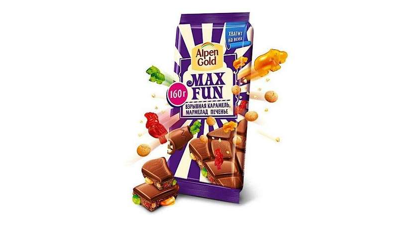 Alpen Gold Milk Chocolate with Caramel 150g