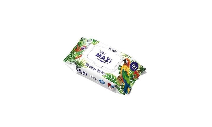 Maxi Jungle Wet Wipes 120pcs