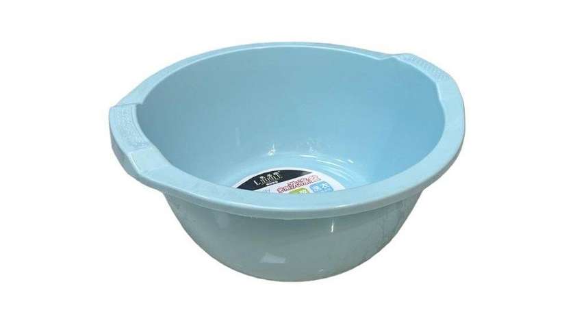High Blue Plastic Basin