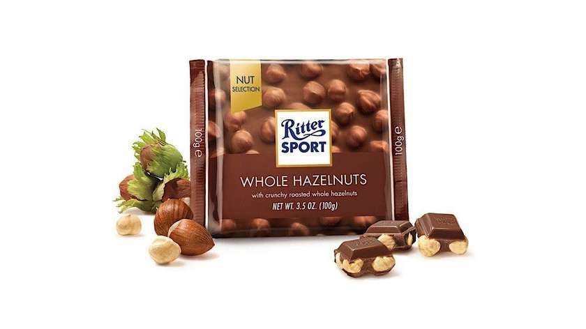 Ritter Sport Whole Hazelnuts 100g