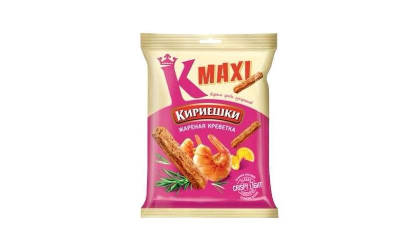 Kirieshki Croutons Maxi 60g/40 Fried Shrimps