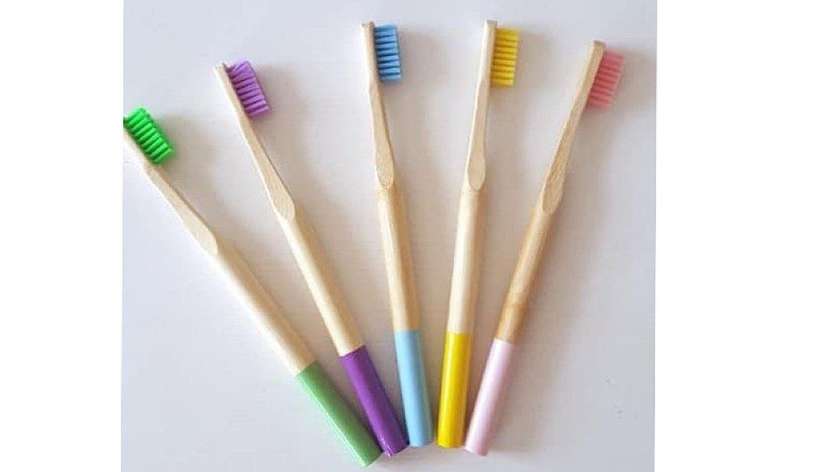 Colorful Bamboo Toothbrush