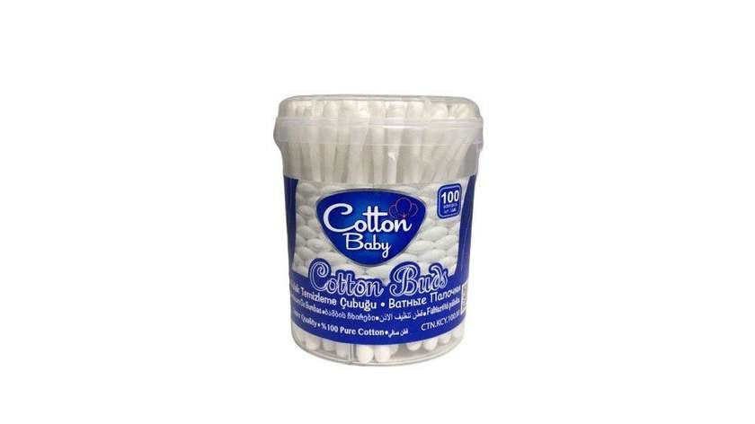 Cotton Baby Ear Sticks 100pcs
