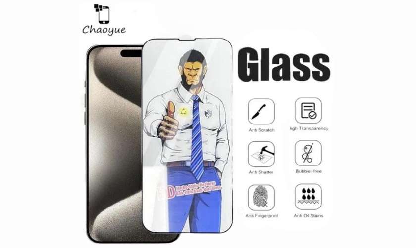 Gorilla 9D Fully Covered Tempered Glass For iPhone 2 Pieces