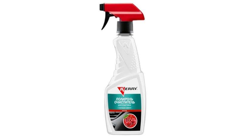 Salon plastic polish-cleaner with smooth effect and cherry scent 500ml