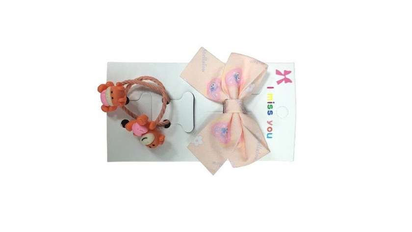 Children's hair tie + bow