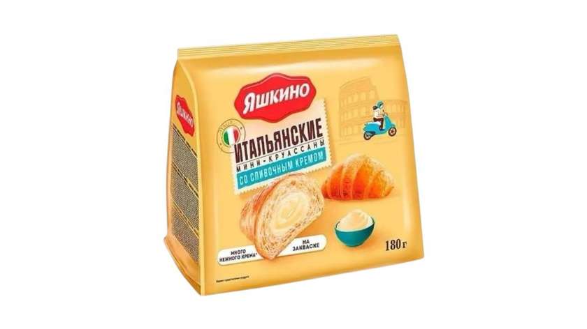 Yashkino Cream Croissant 180g
