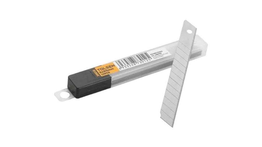 Tolsen Utility Knife Blade 9x80mm 10pcs