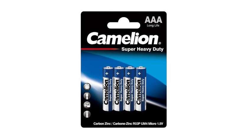 Camelion AAA Carbon Zinc R03 UM4 Micro 1.5V