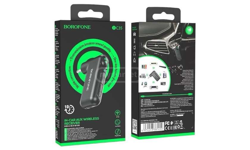 Borofone C35 In-Car AUX Wireless Receiver Modulator