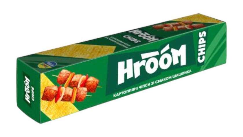 Hroom BBQ Flavored Chips 50g