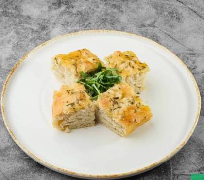 Half of Plain Focaccia
