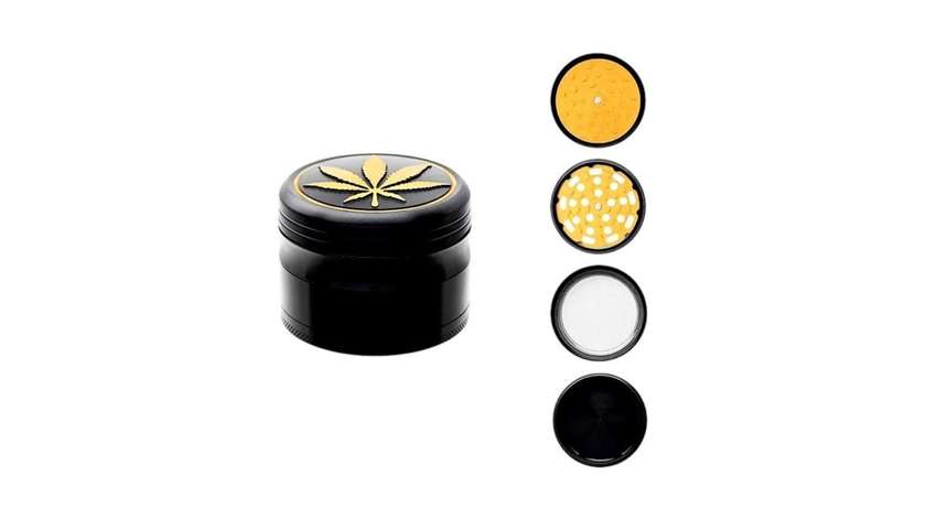 Atomic Premium Aluminum Black Grinder