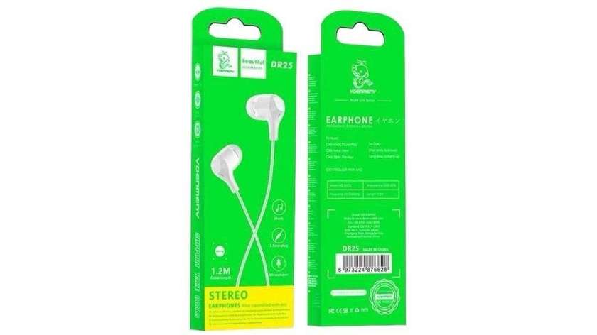 Vdenmenv Stereo Earphones 1.2m DR25