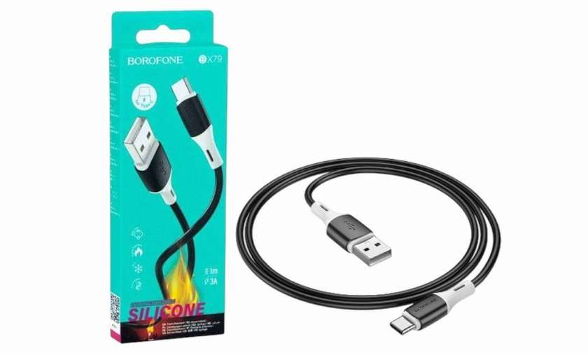Borofone BX79 Cable USB to Type-C Black
