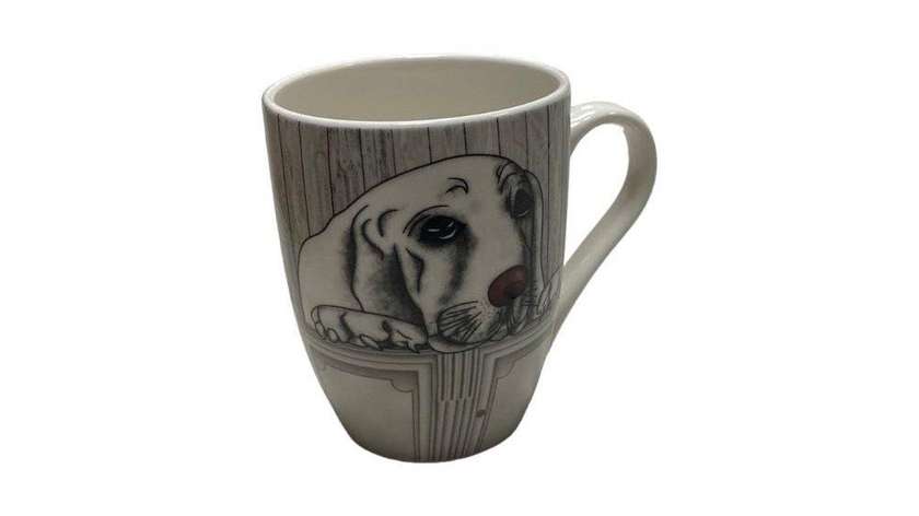 Mug (with dog drawing)