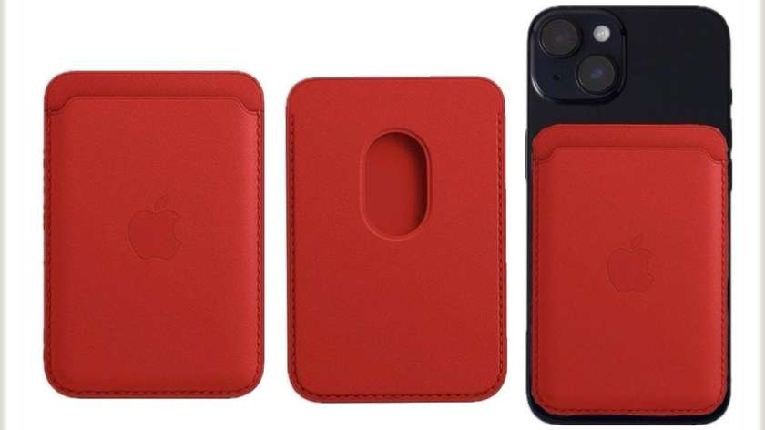 iPhone Leather Wallet Red (MagSafe)