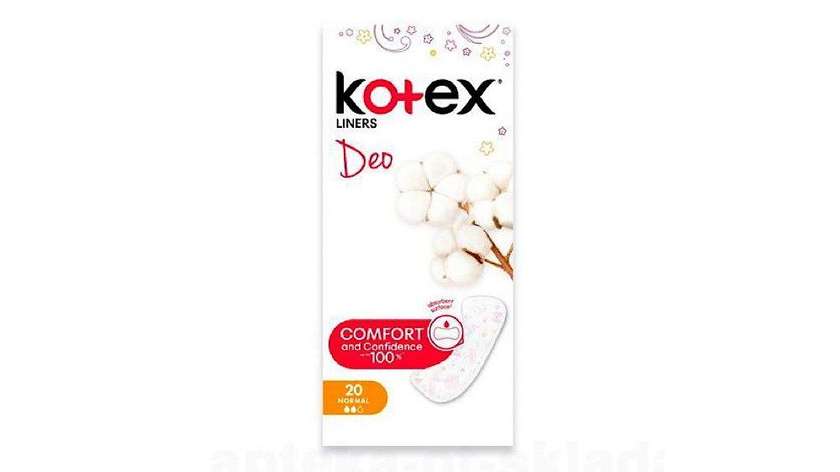 Kotex Daily Panty Liners 20 Count
