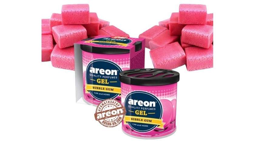Areon Gel Air Freshener - Bubble Gum