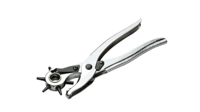 TOLSEN TOL274-10101 Flat Nose Pliers with Movable Head 220mm.9" Belt Hole Punch