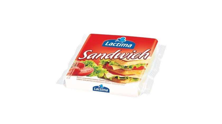 Lactima Processed Cheese Slices for Sandwiches 100g